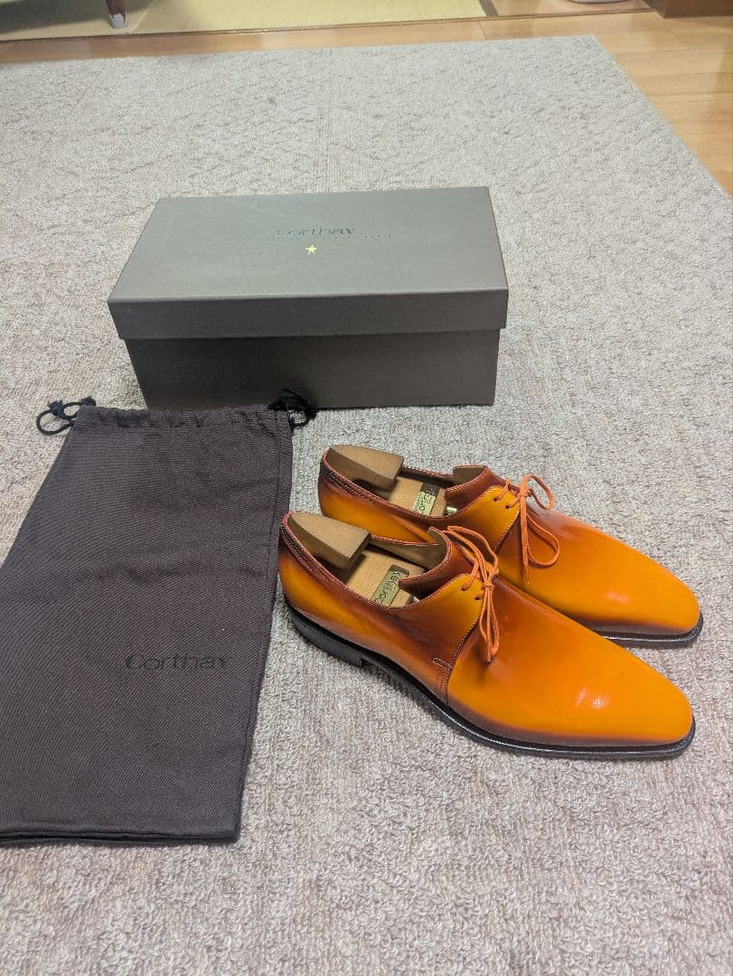 ラモス！【Corthay】コルテ ドレスシューズ　UK8 26.0cm相当