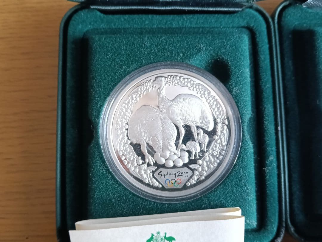 シドニーオリンピック公式記念銀貨６セット【１】純銀.999 総重量217g