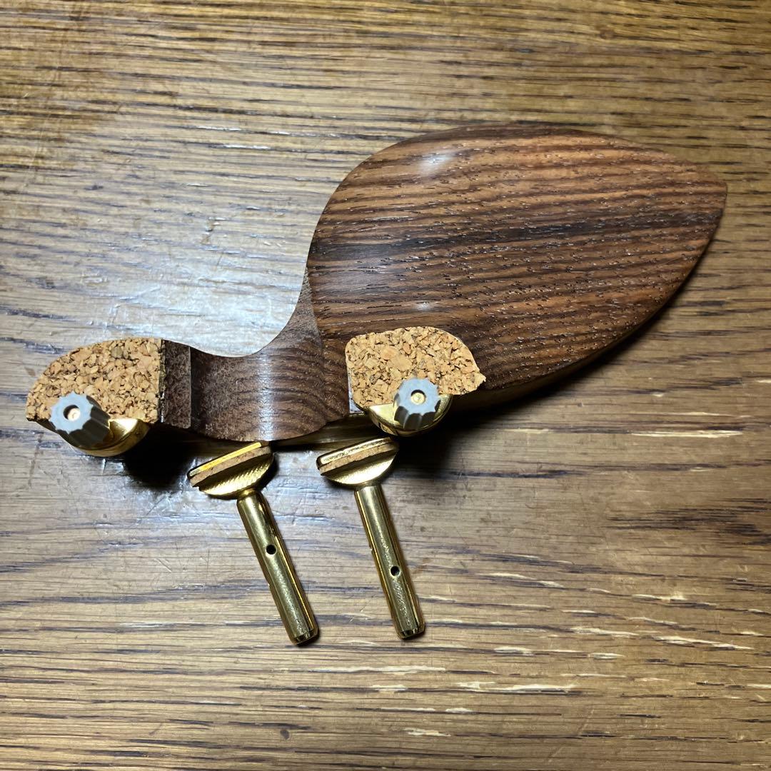 ヴァイオリン 部品セット あごあて テールピース エンドピン ペグ