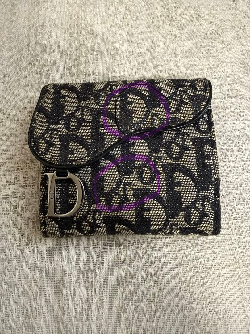 Christian Dior クリスチャンディオール　折りたたみ財布