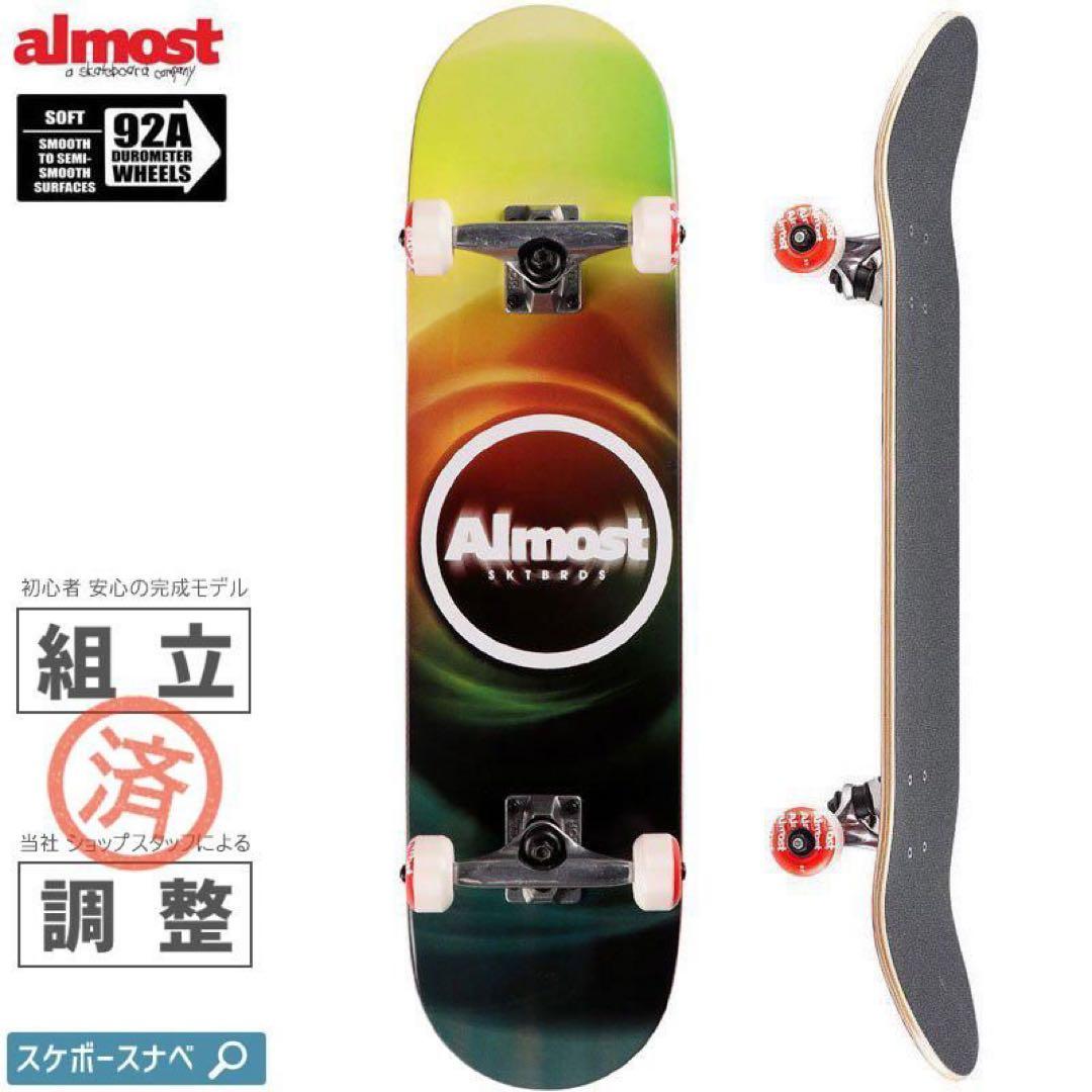 ALMOST スケボー コンプリート BLUR RESIN COMPLETE