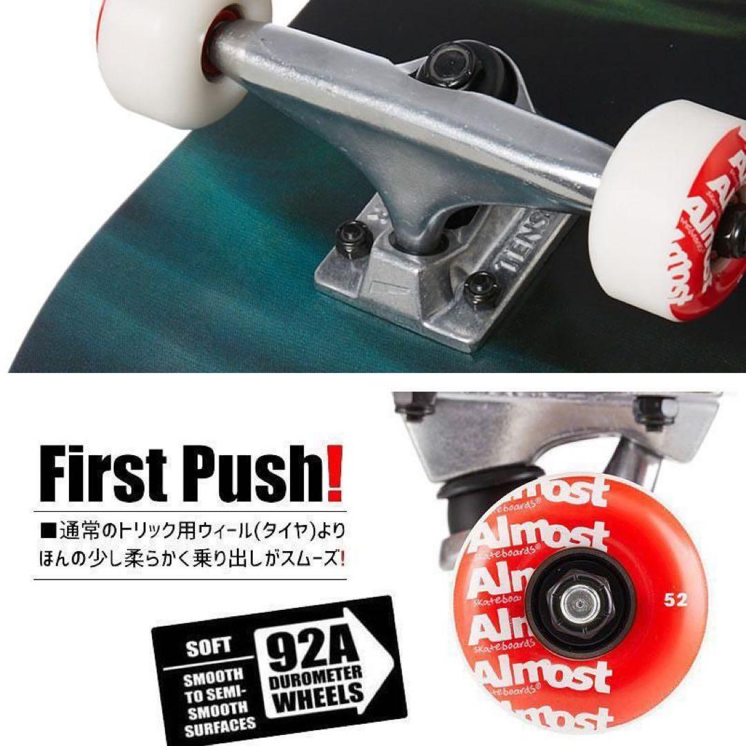 ALMOST スケボー コンプリート BLUR RESIN COMPLETE