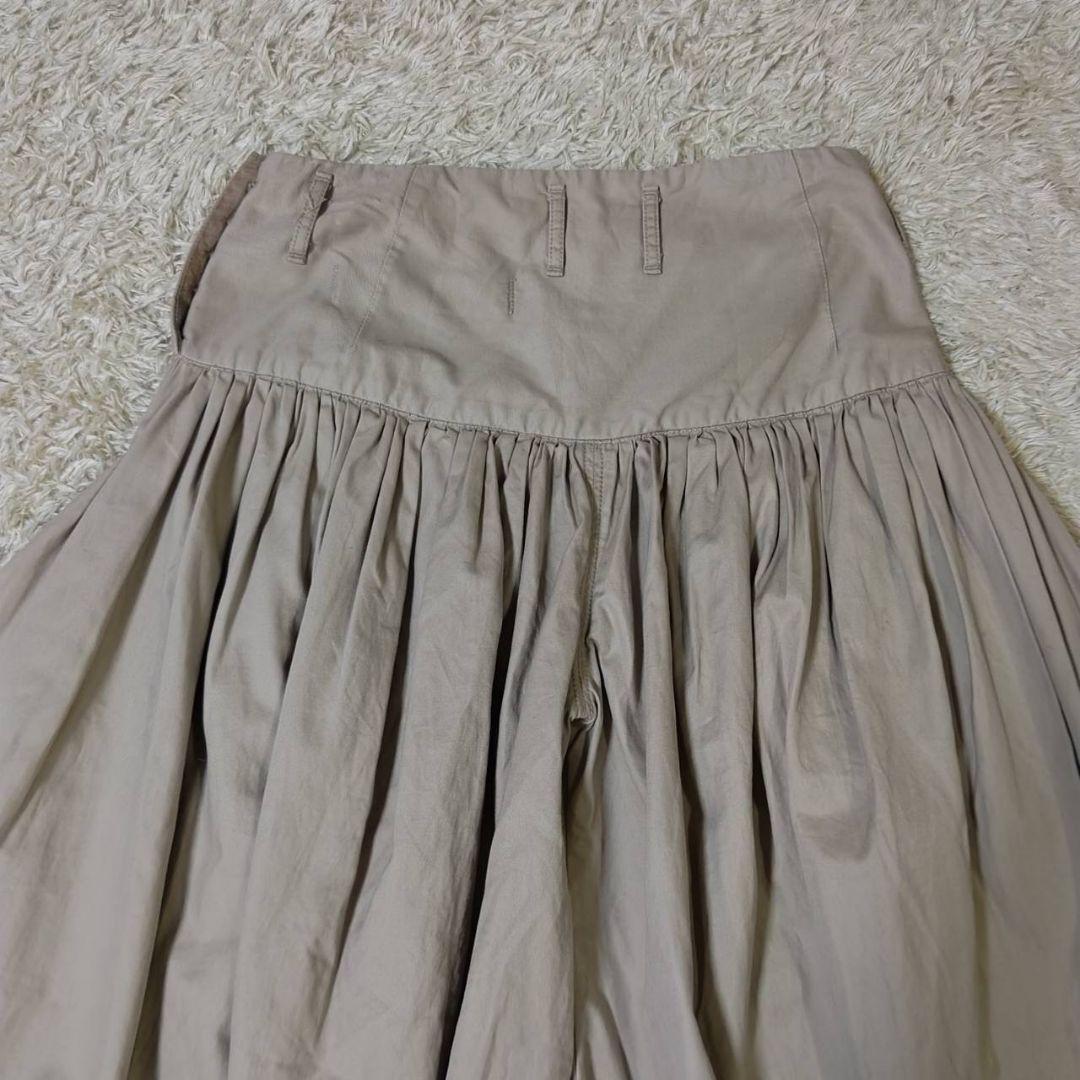 KAPITAL キャピタル　ギャザー アミッシュパンツ　ベージュ　XS