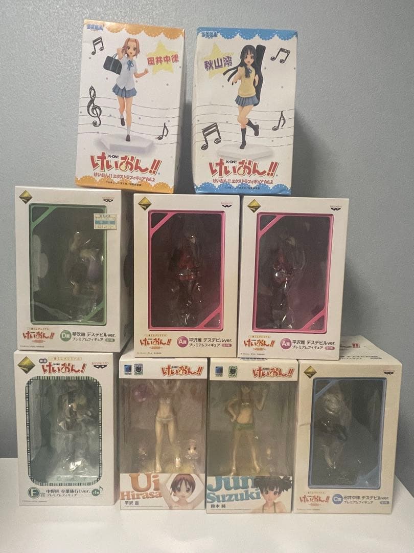 日*4様 【未開封】 けいおん！ フィギュアセット 9体