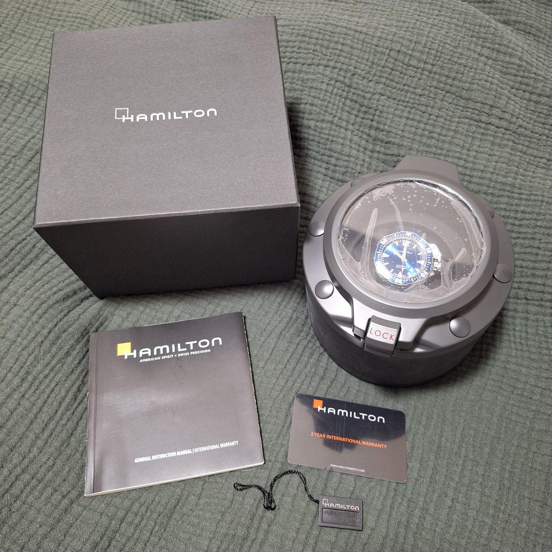 Hamilton H77705345 カーキネイビー オープンウォーター