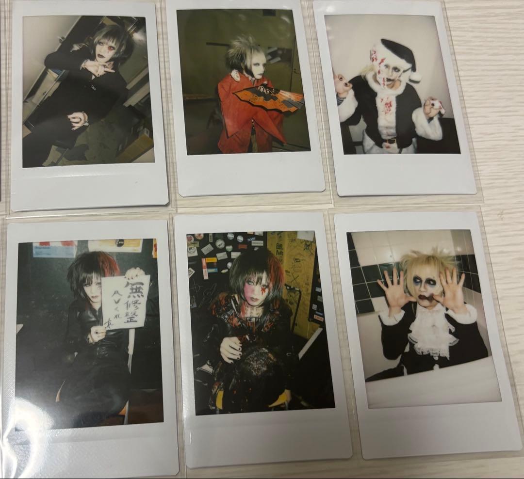 ⑧黒百合と影 烏名鳴 メメント・モリ 哀 チェキ 10枚セット