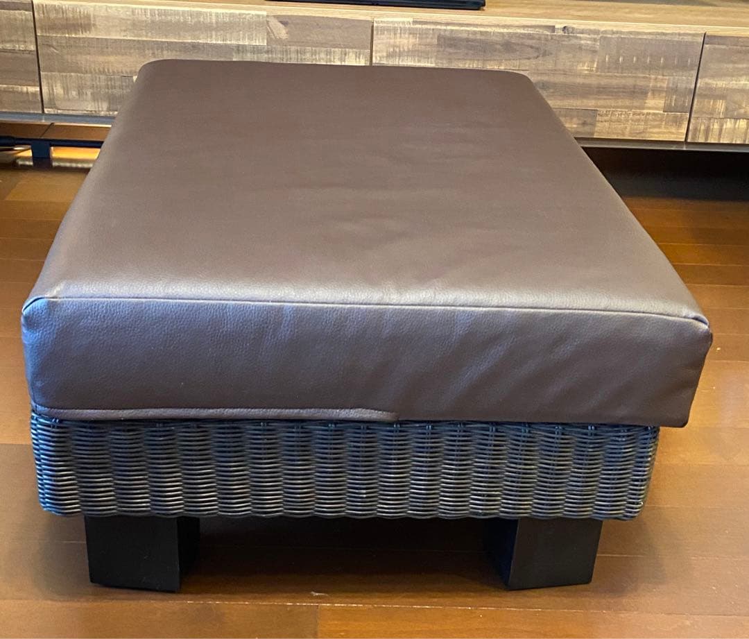 a.flat aflat ケイ・ローソファ オットマンv01 ラタン