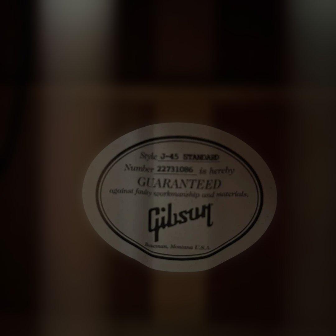 ギター Gibson J-45 standard Cherry
