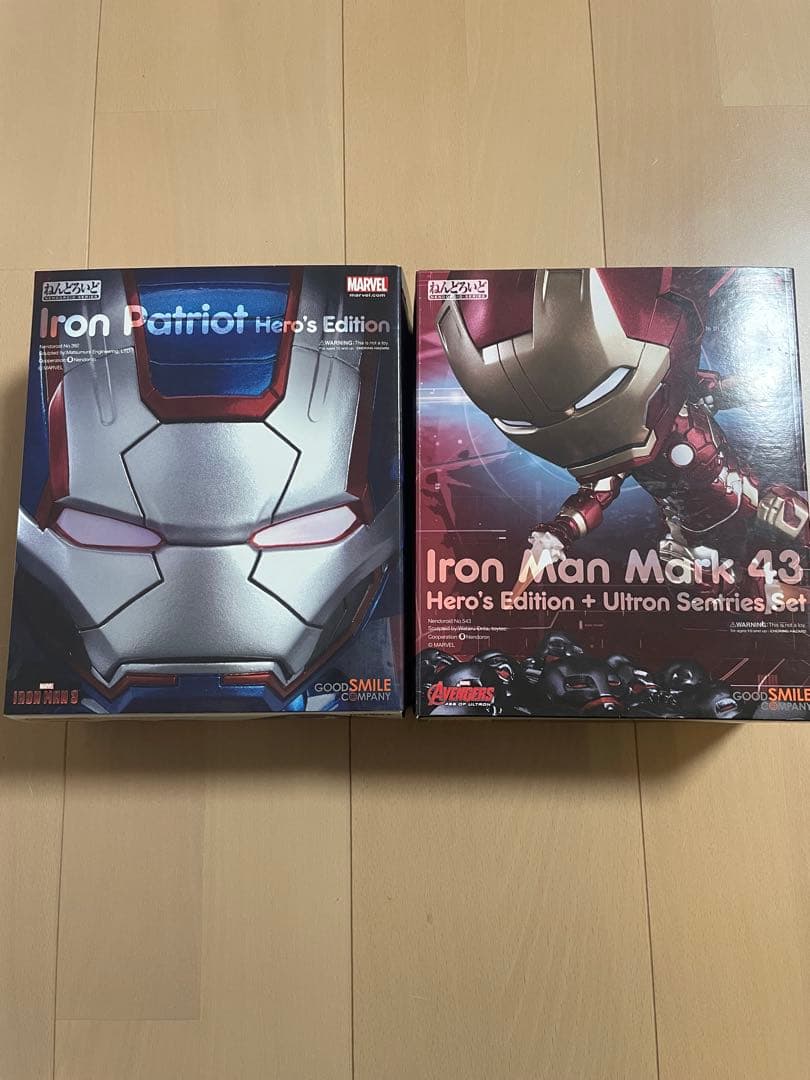 アイアンマン マーク43 ・アイアンマン パトリオット 2体セット