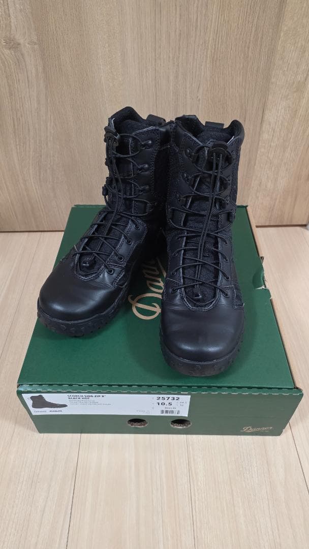 個人装備 Danner Scorch Side-Zip 8 Black Hot 28.5