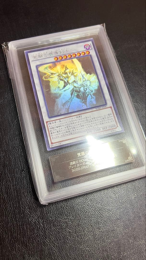 こ*中様 完美品級 ARS10 覚醒の魔導剣士 ホロ 世界に2枚 現状最高評価