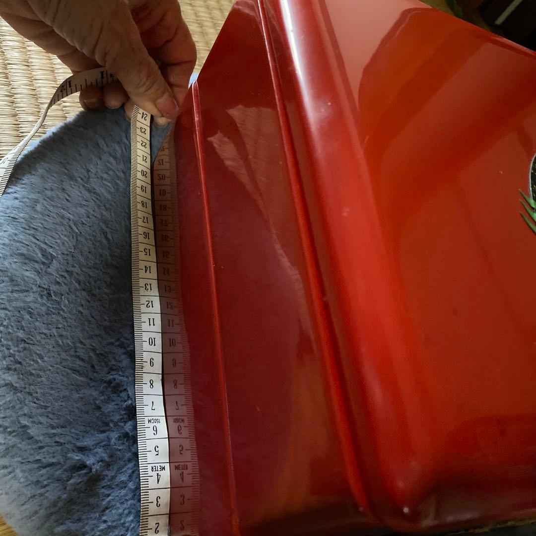 漆器 重箱 赤色 花柄