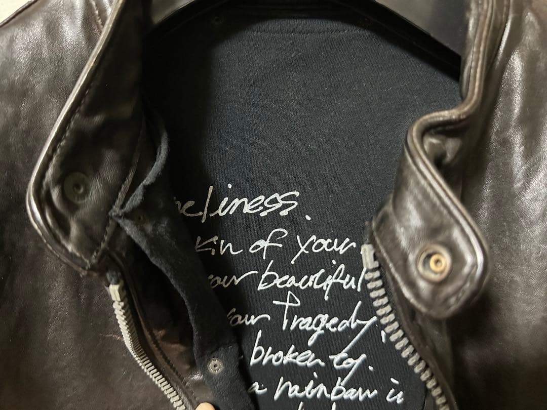 バックラッシュ イタリアンダブルショルダー シングルライダース S