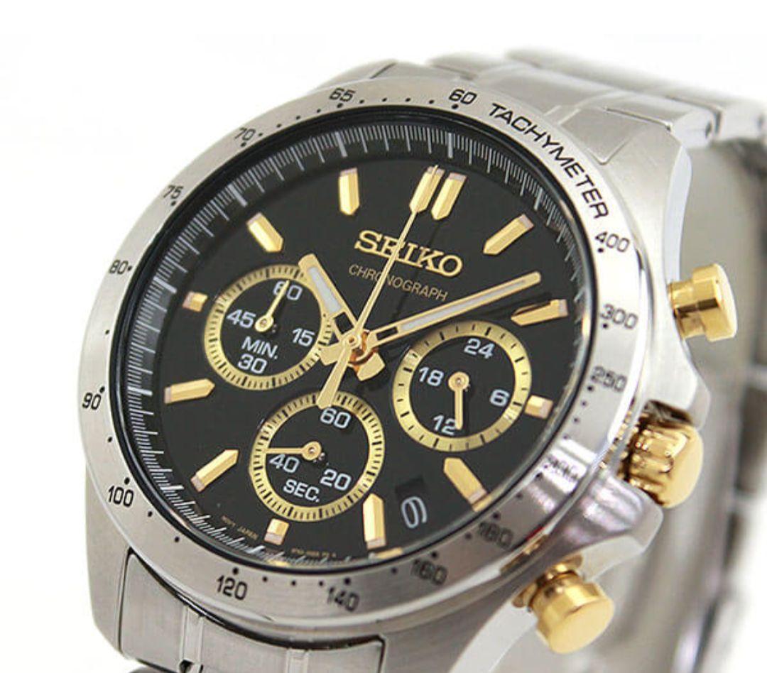 SEIKO　腕時計　クオーツ　クロノグラフ　SBTR015 　新品未使用