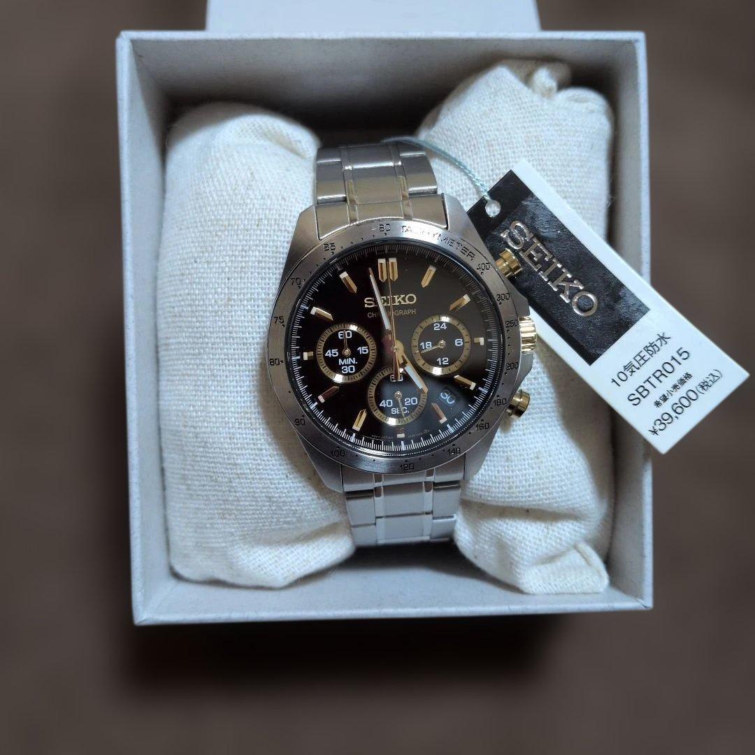 SEIKO　腕時計　クオーツ　クロノグラフ　SBTR015 　新品未使用