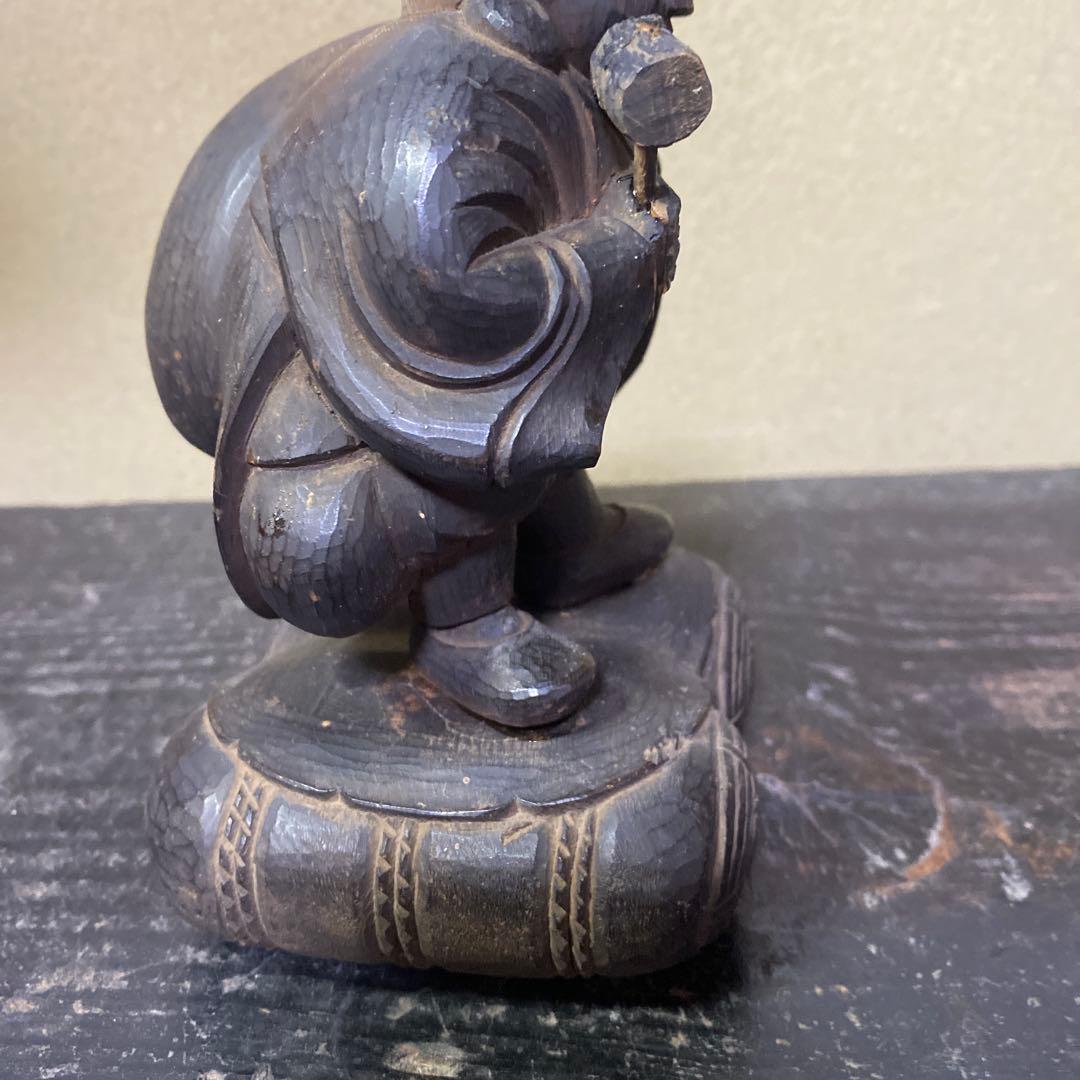 隠れキリシタン大黒天木彫