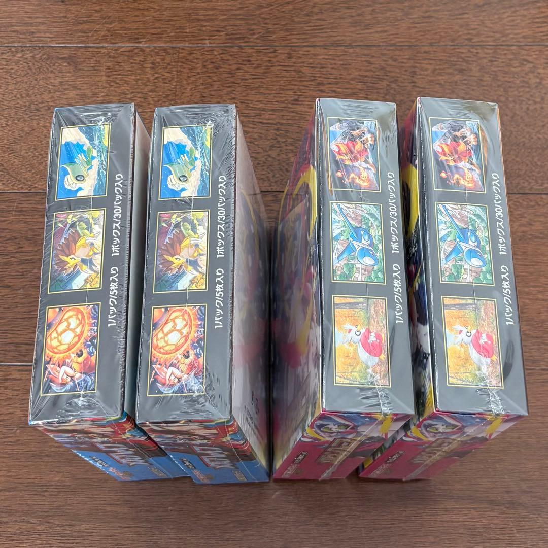 ポケモンカード　未開封box シュリンク付き　メガブレイブ　メガシンフォニア