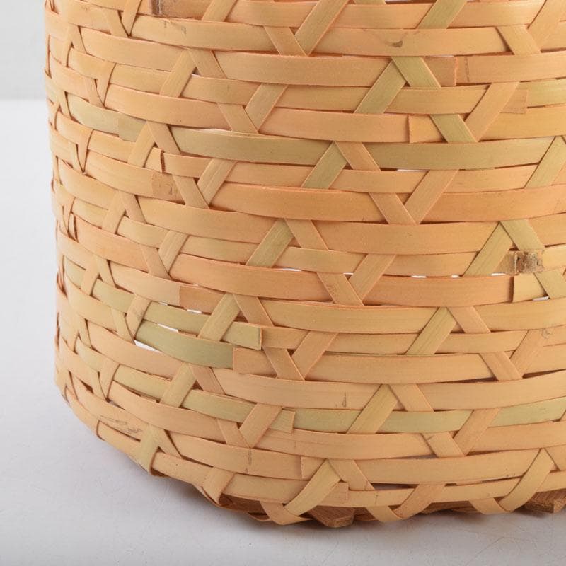 茶道具　竹製　花籠　箱付　N　9205A