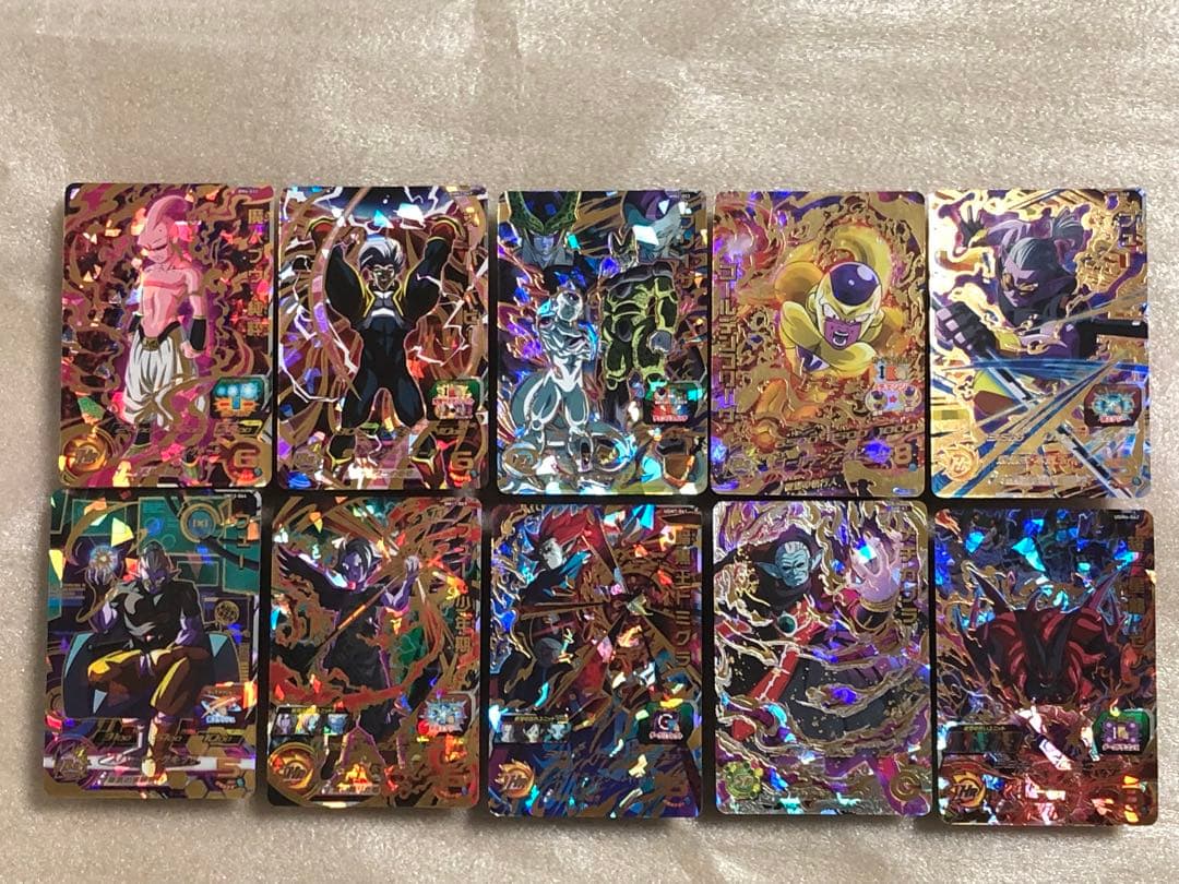 ドラゴンボールヒーローズ　まとめ売り　ＳＥＣ ＵＲ全１２０枚　１枚辺り３００円