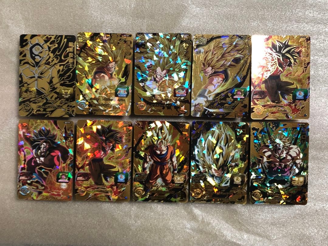 ドラゴンボールヒーローズ　まとめ売り　ＳＥＣ ＵＲ全１２０枚　１枚辺り３００円