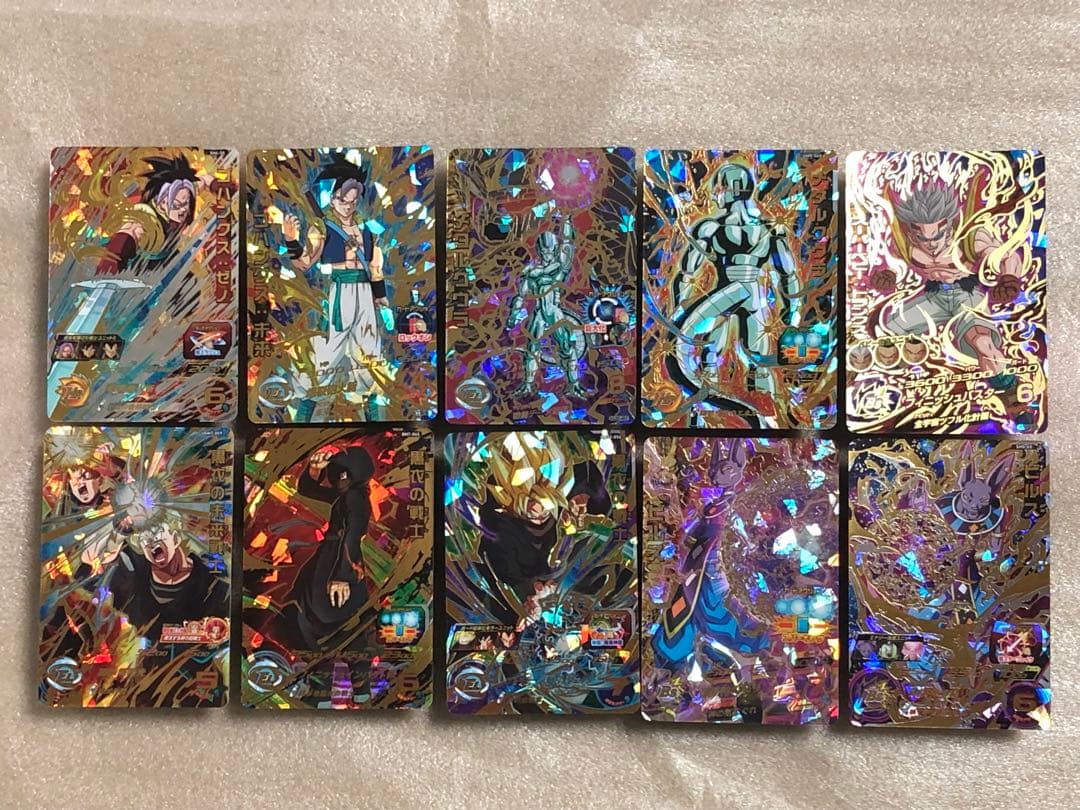 ドラゴンボールヒーローズ　まとめ売り　ＳＥＣ ＵＲ全１２０枚　１枚辺り３００円