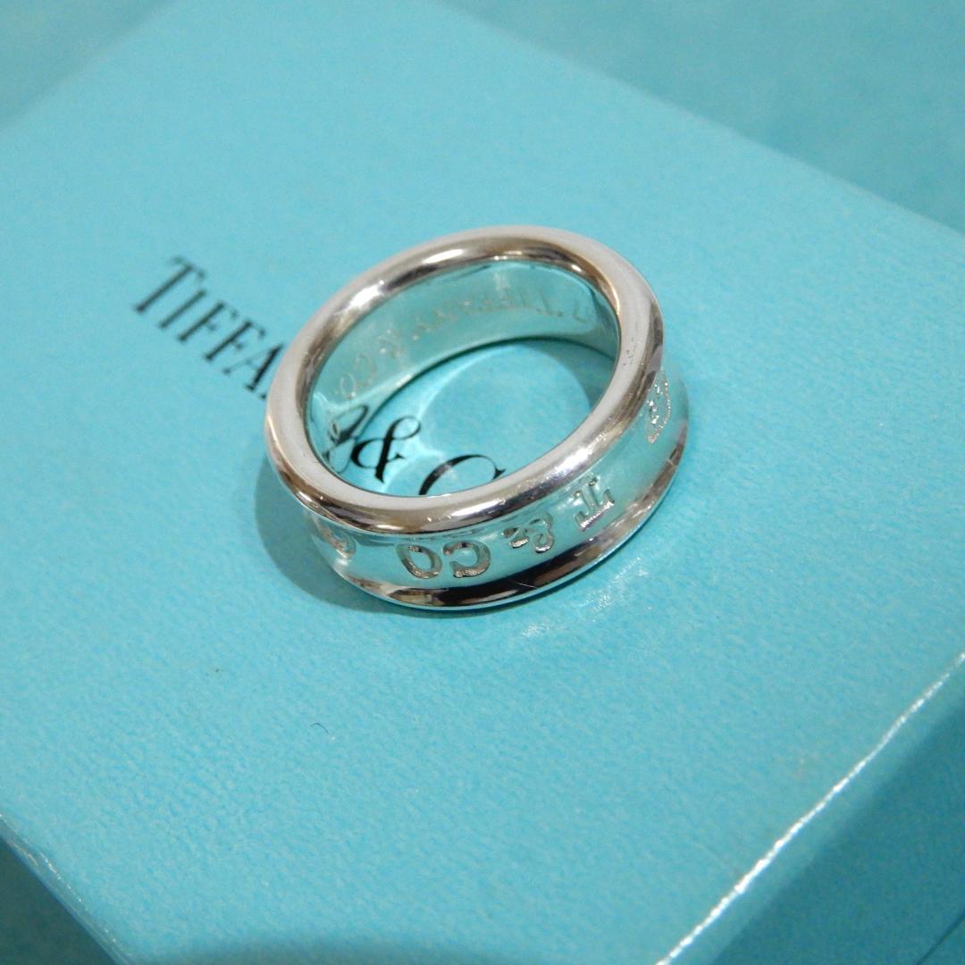 ティファニー　ナロー リング　7号 1837 シルバー　A02