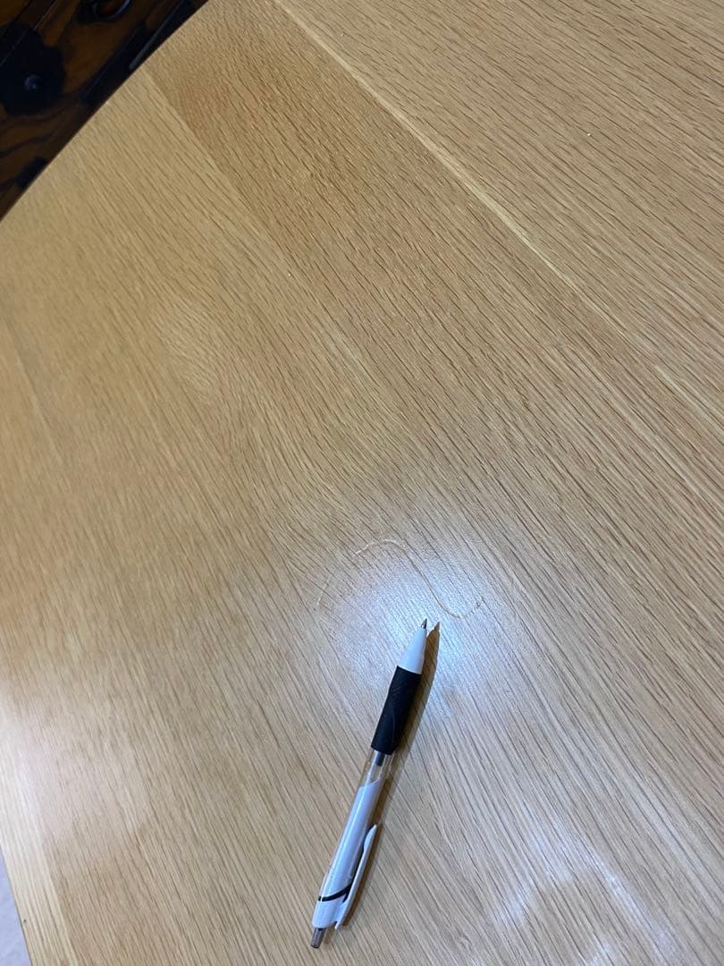 【うーあん　】半円　ダイニングテーブル　￼リビング　机　デスク　格安