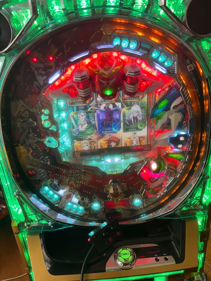 CRF創聖のアクエリオンMF-TV 1/309 パチンコ実機　大当りスイッチ付き