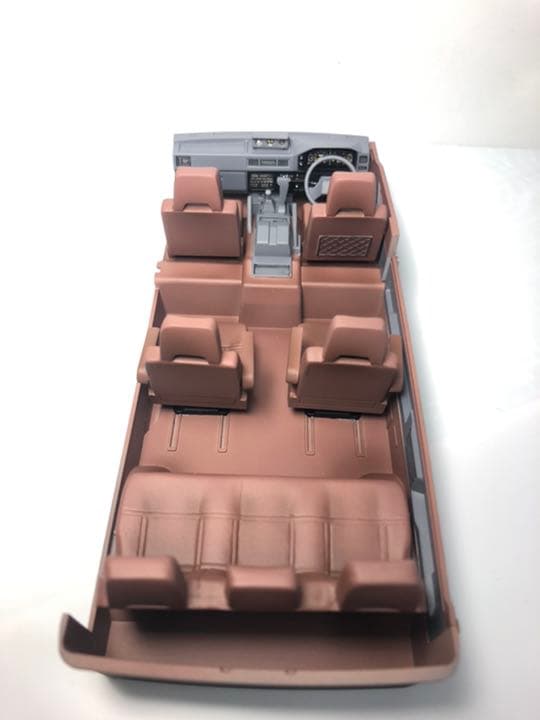 アオシマ　デリカ　スターワゴン　1/24 製作中　下回り