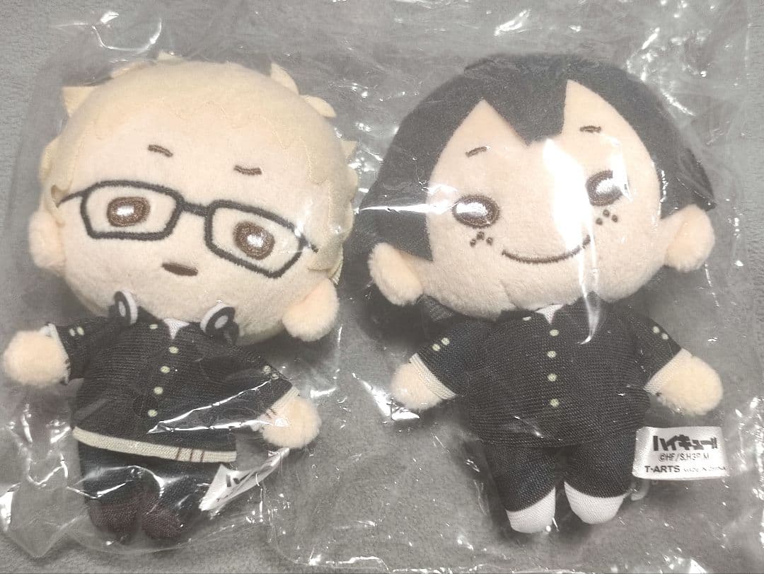 ハイキュー　月島蛍　山口忠　にとたん　制服　ぬいぐるみ