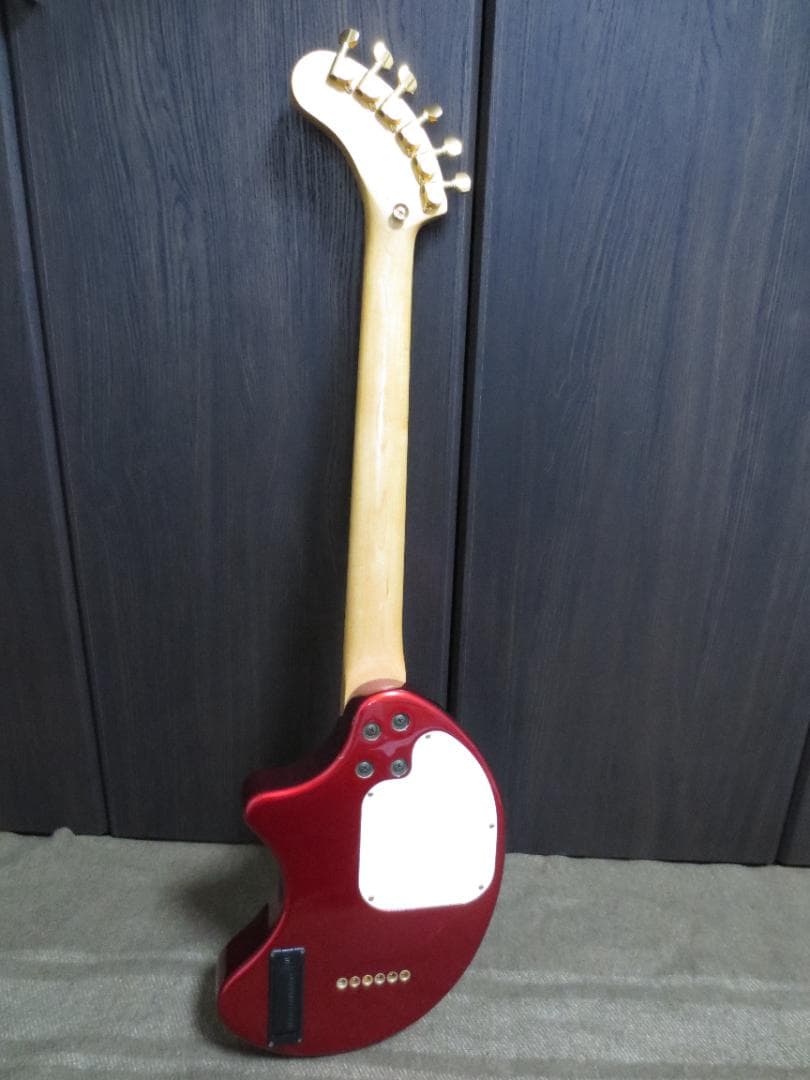 【整備済】フェルナンデス ZO-3ギター レッド×ゴールドパーツ