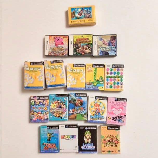 消しゴム 任天堂 ゲームキューブ ソフト レトロ ガチャ