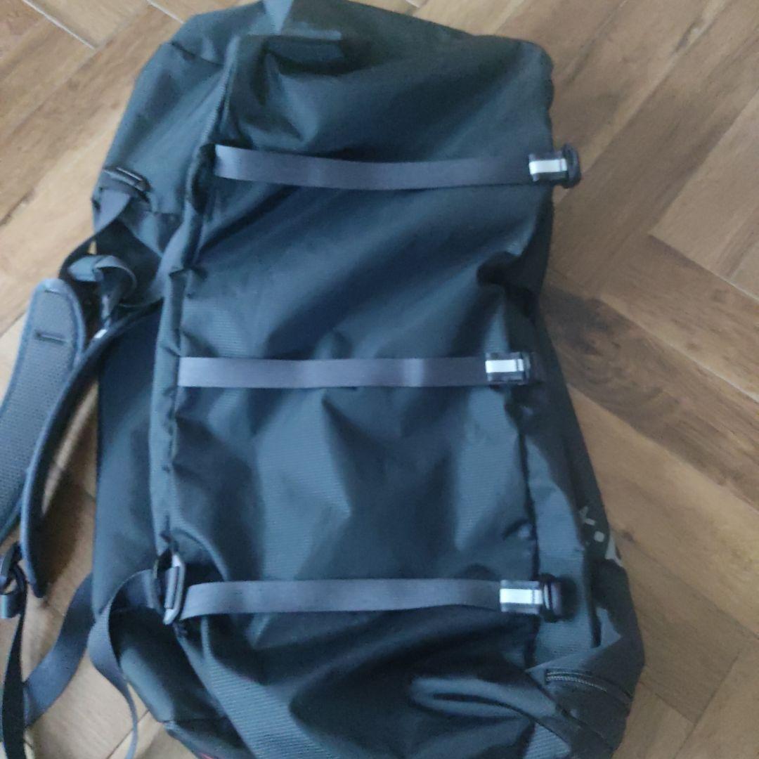 美品　モンベルmont-bell 3-Way ダッフル Kid's 55 黒