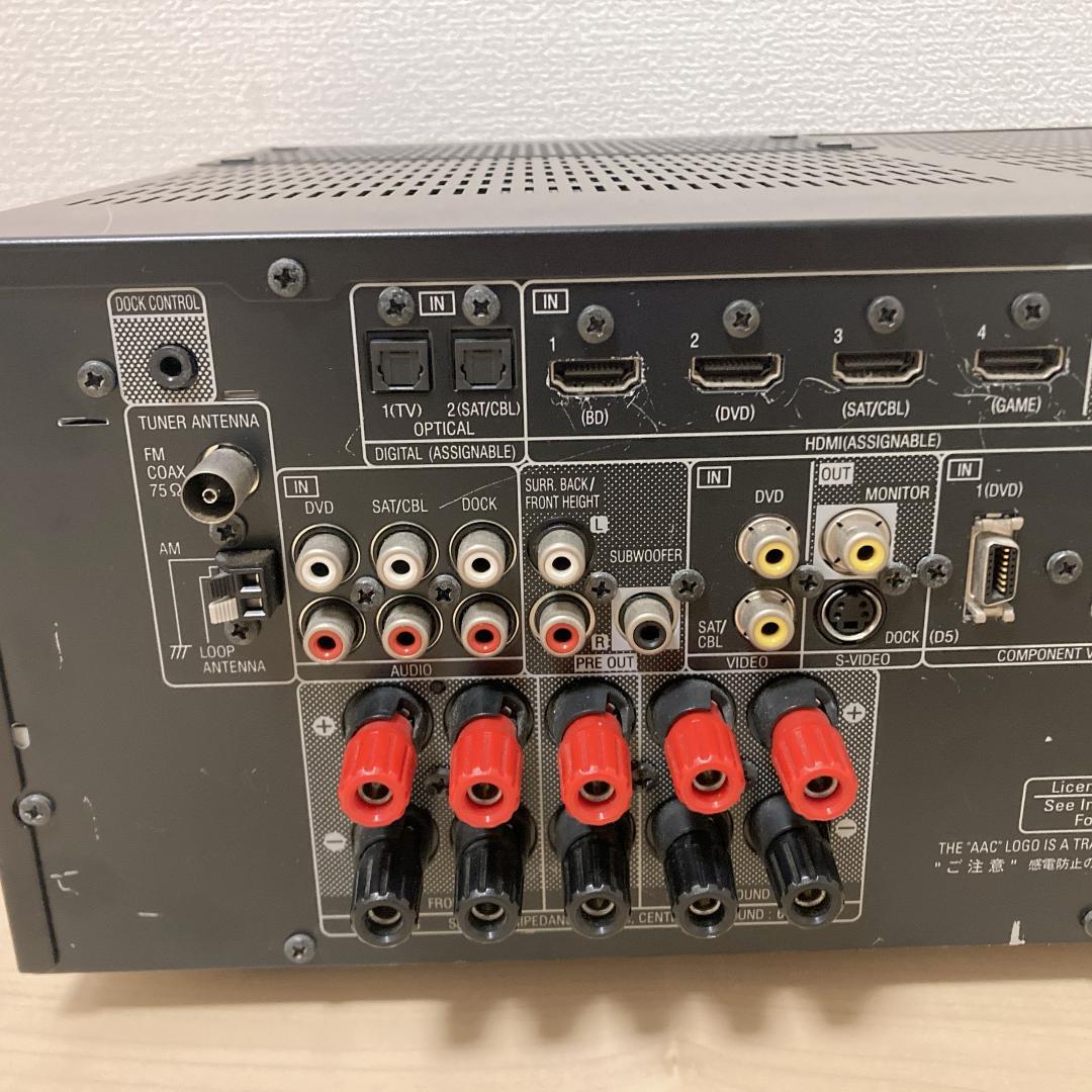 DENON 5.1ch AVアンプ AVR-1612 リモコン マイク付