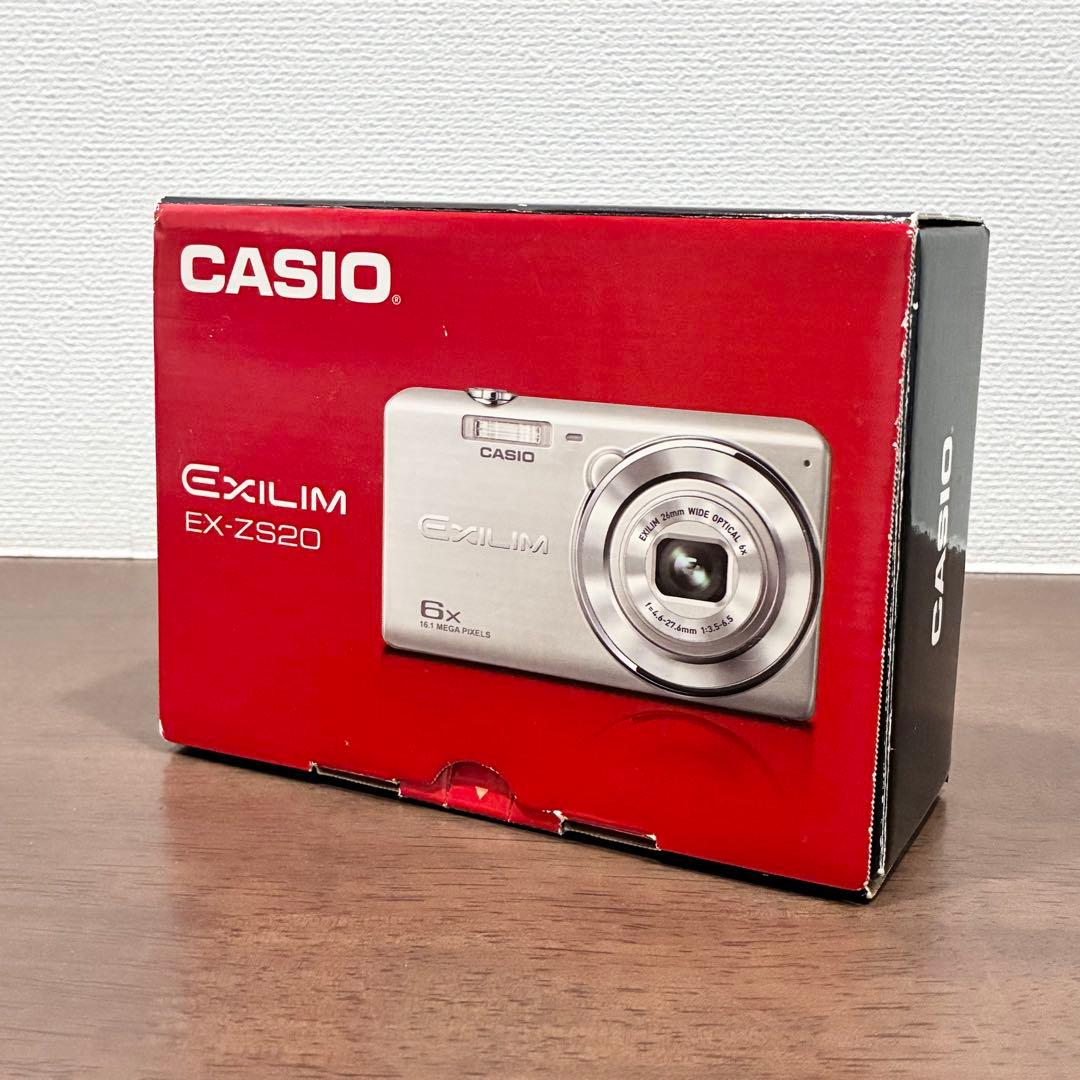 未使用級 CASIO EXILIM EX-ZS20