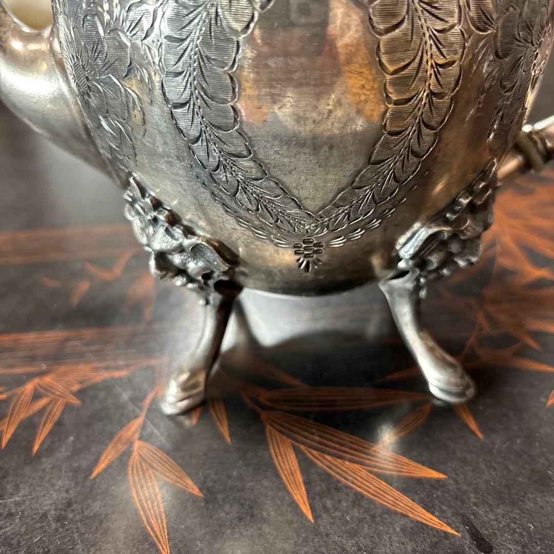 銀メッキ ティーポット