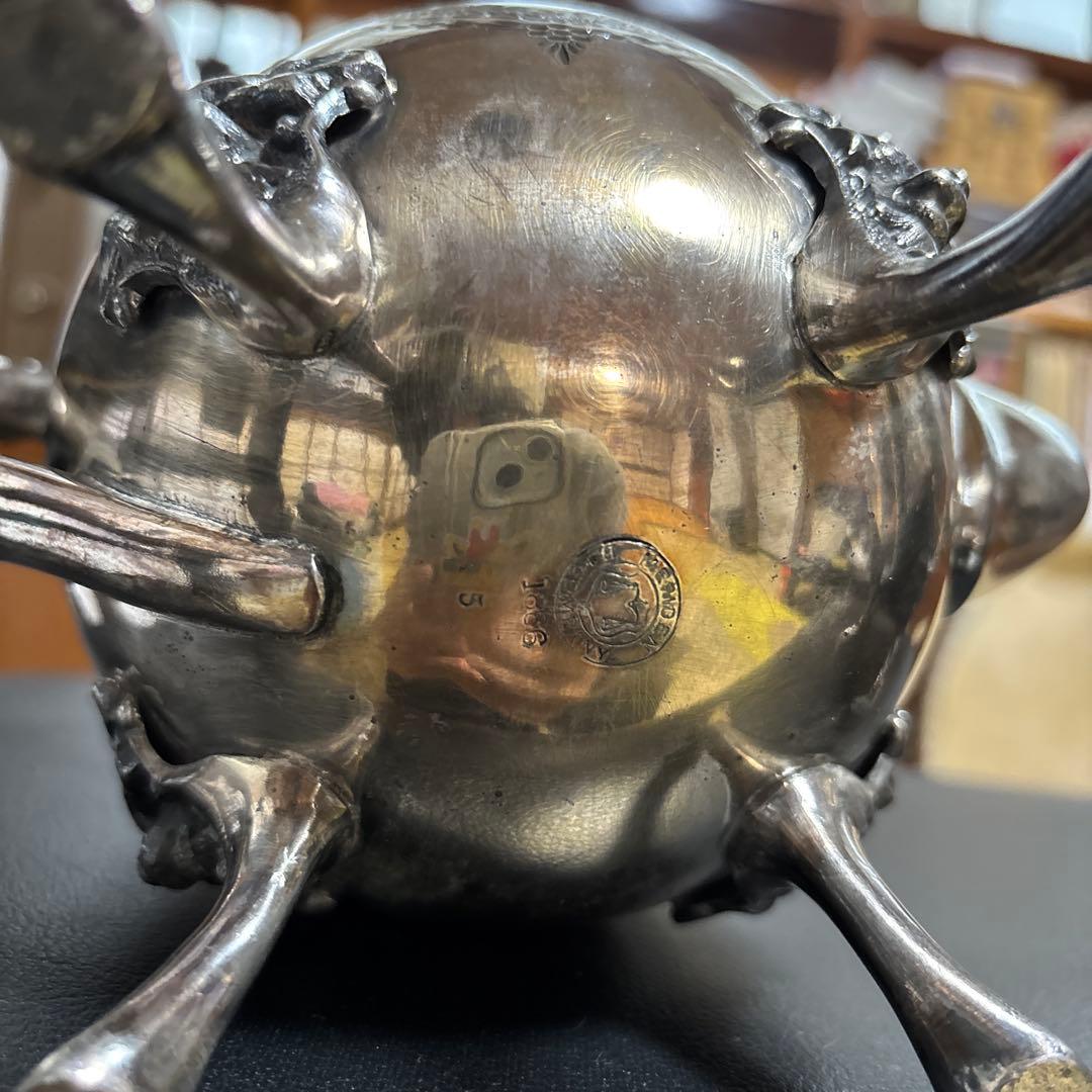 銀メッキ ティーポット