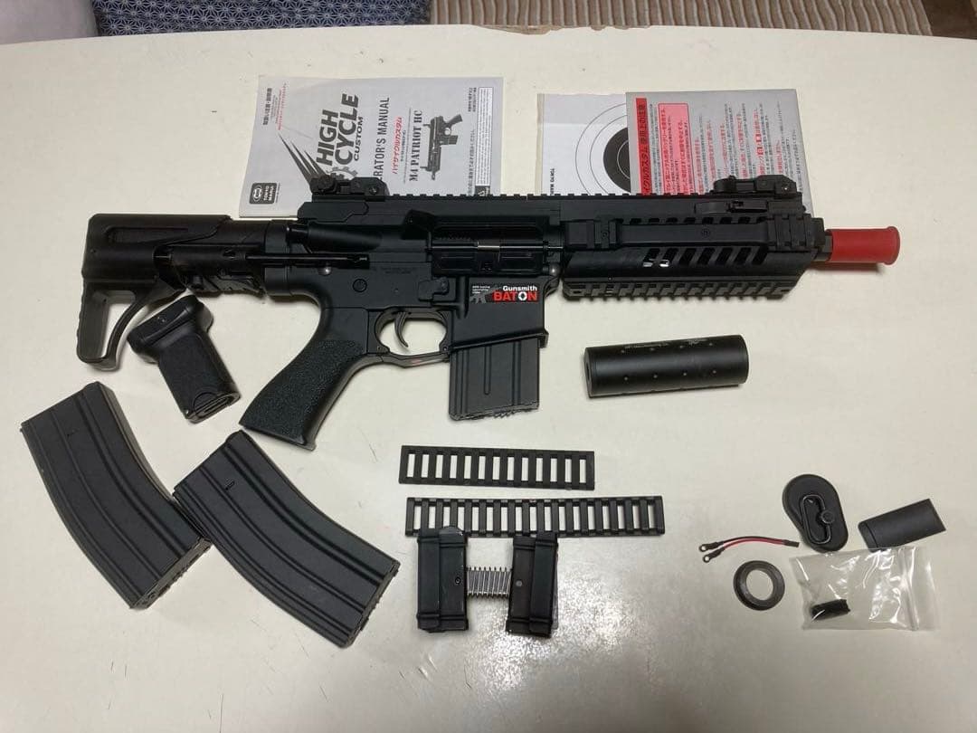 東京マルイ　ハイサイクル　パトリオットM4 カスタム品