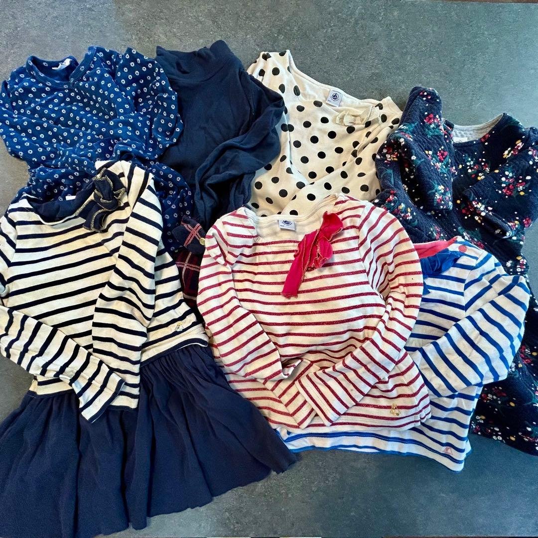 プチバトー PETIT BATEAU 6点セット　3a＋6a