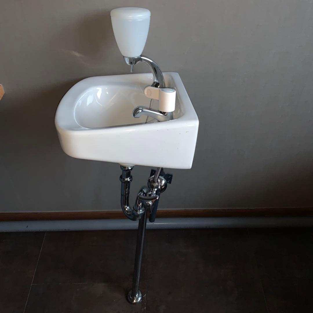 LIXIL・INAX 手洗い器セット　L-80G 洗面器