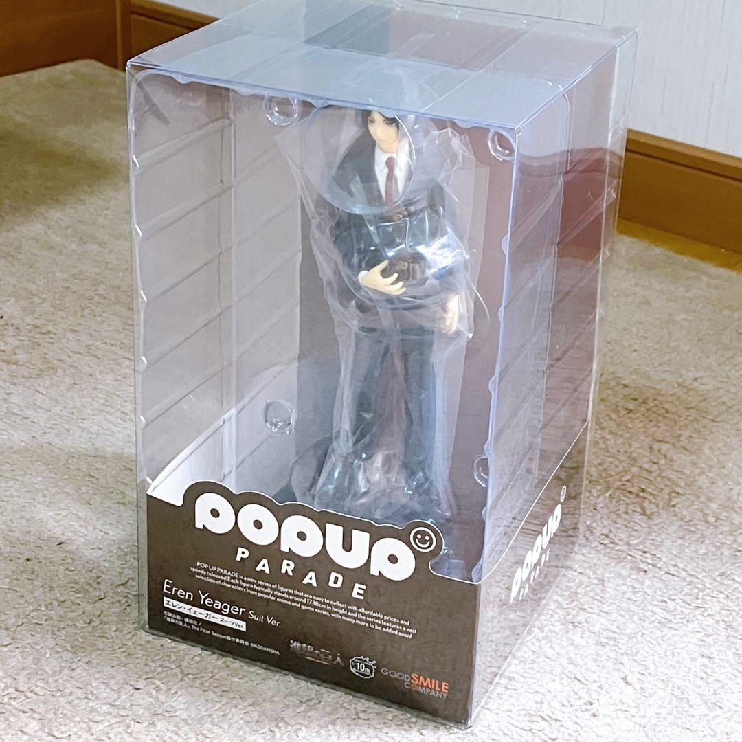 進撃の巨人　エレン　リヴァイ　フィギュア　pop up parade スーツ