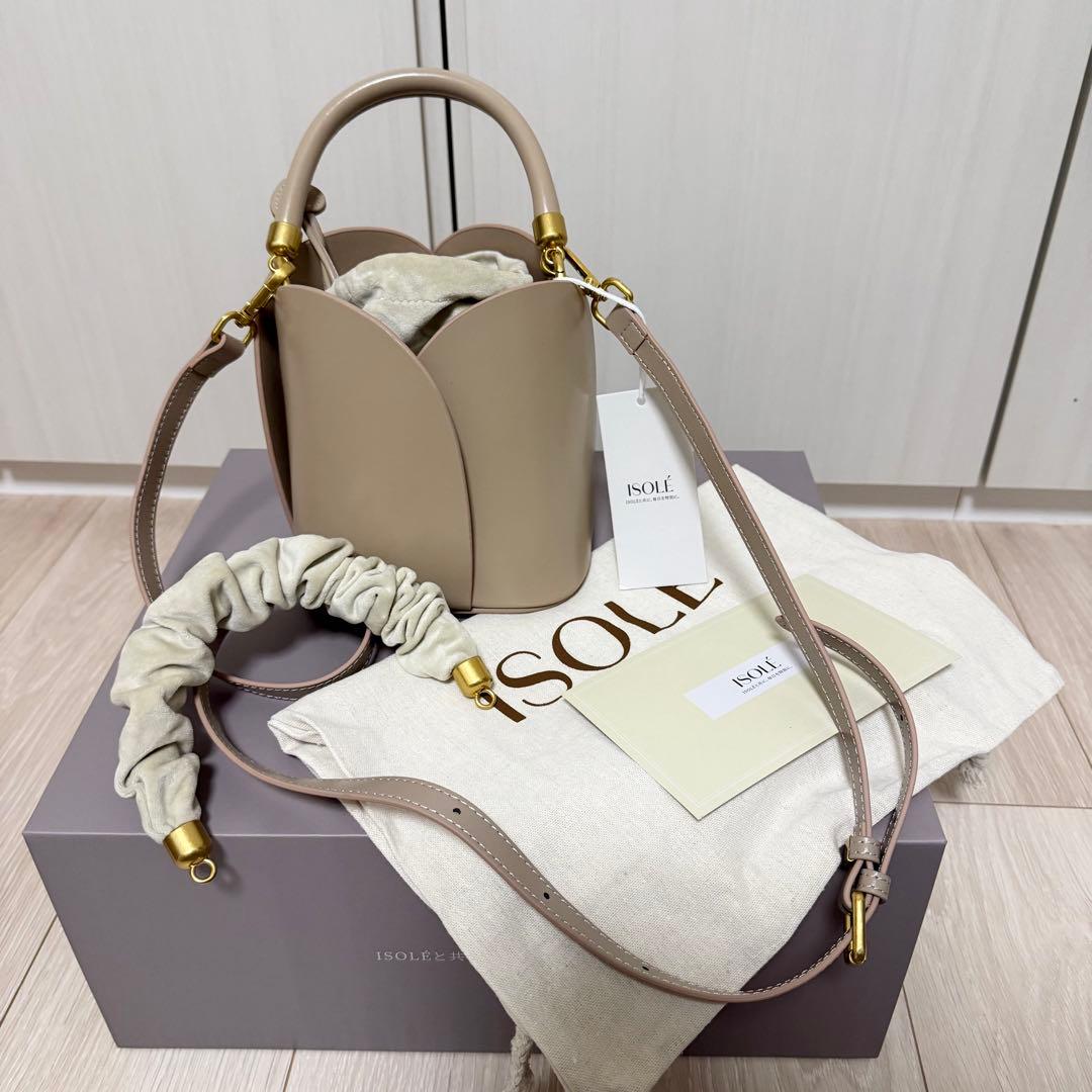 最終値下げ！ 新品 ISOLE LET IT GO ペタル Burlywood