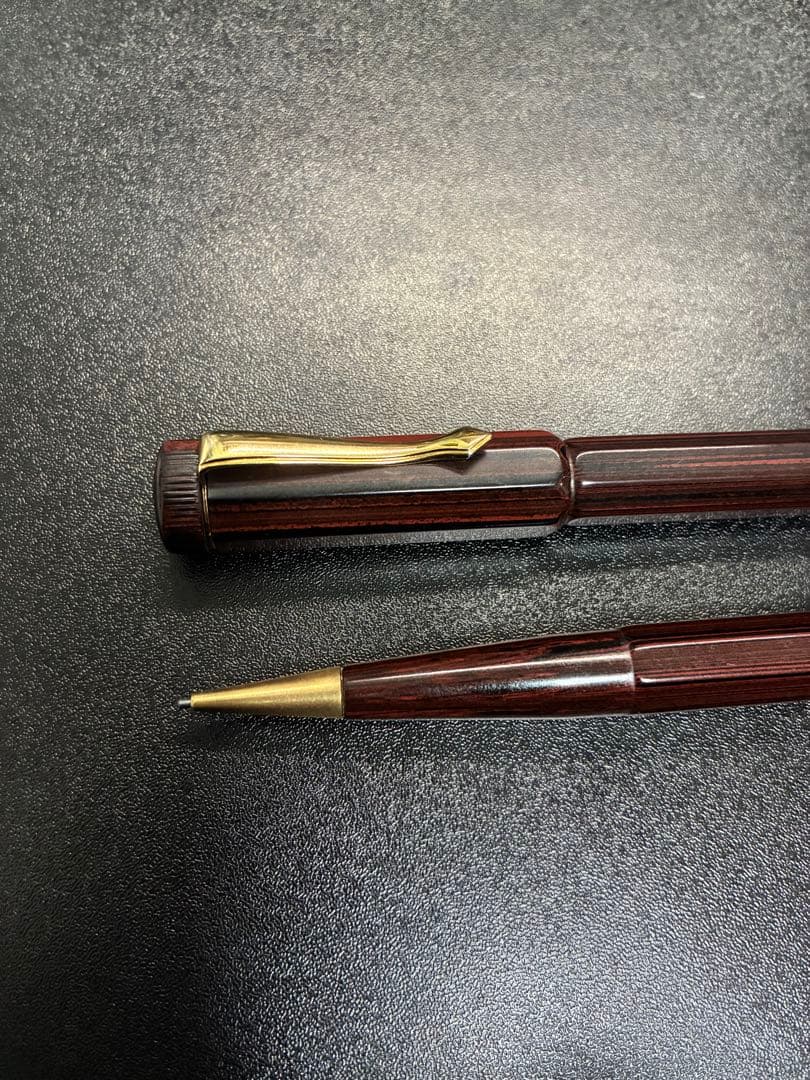 【希少】カヴェコ エボナイト ボールペン 1.18mmシャーペン