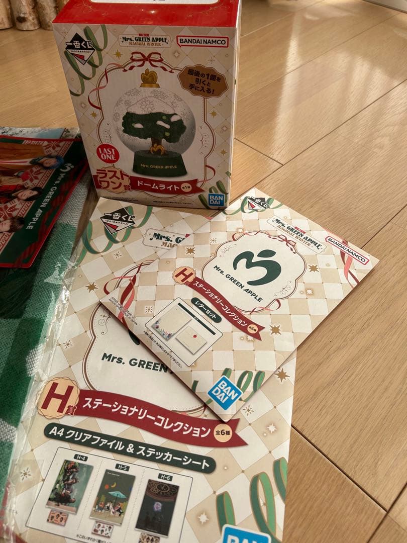 Mrs. GREEN APPLE ローソン一番くじ