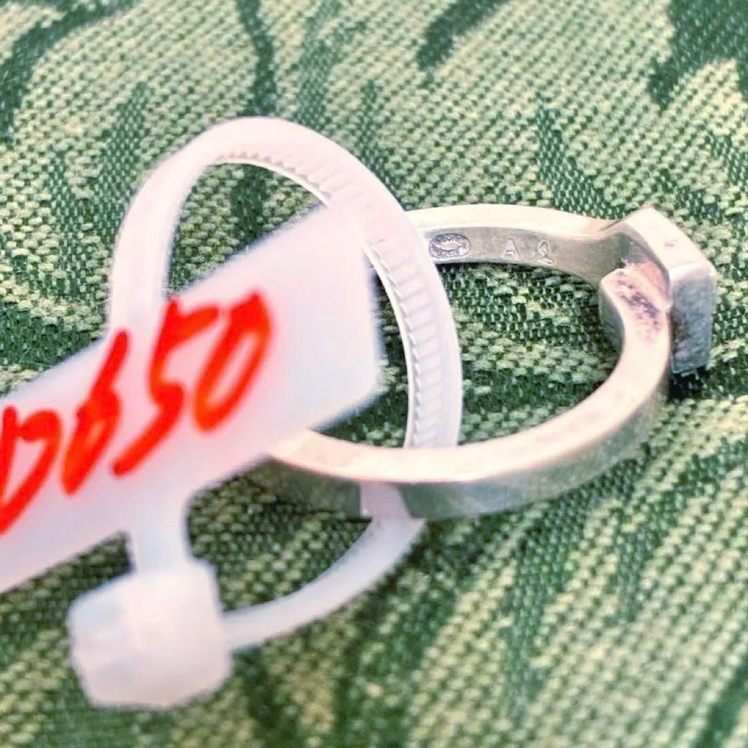 ジョージ・ジェンセン スターリングシルバー # A1 モダン リング　16号