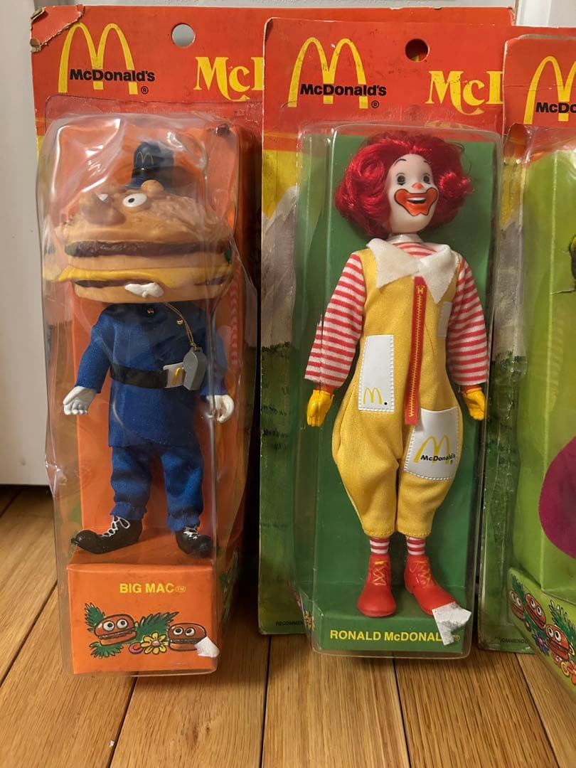 マクドナルド　REMCO　フィギュア　新品未使用　ビッグマックポリス　ロナルド