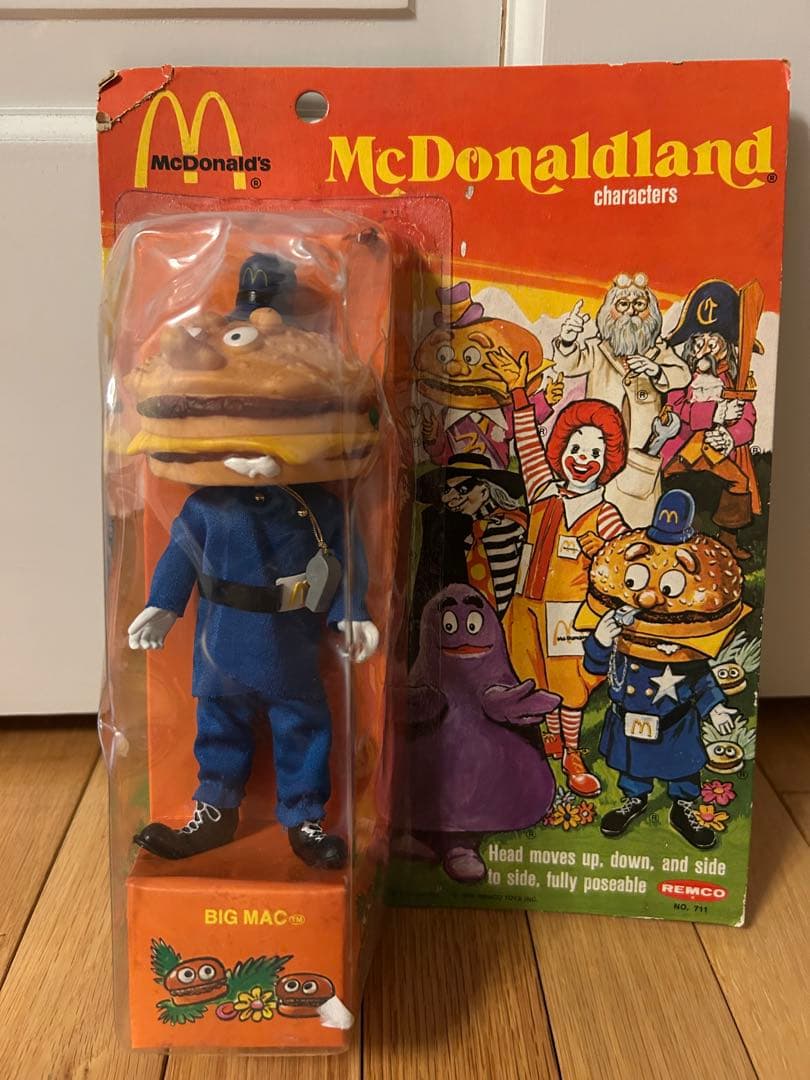 マクドナルド　REMCO　フィギュア　新品未使用　ビッグマックポリス　ロナルド