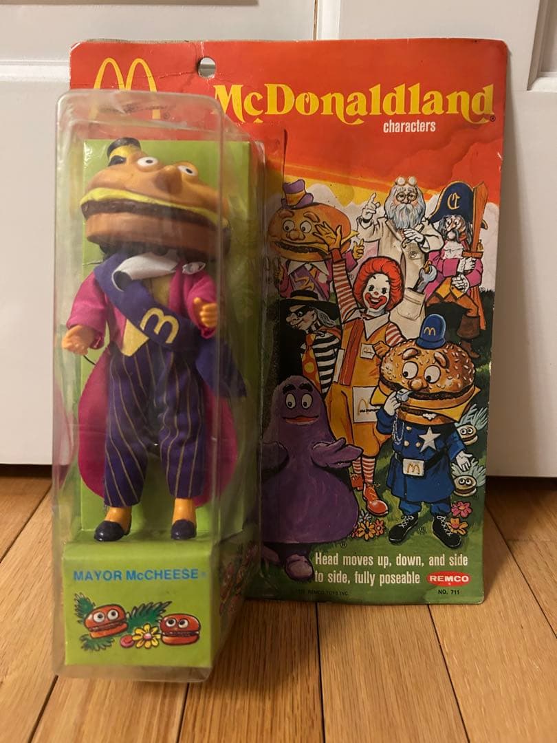 マクドナルド　REMCO　フィギュア　新品未使用　ビッグマックポリス　ロナルド