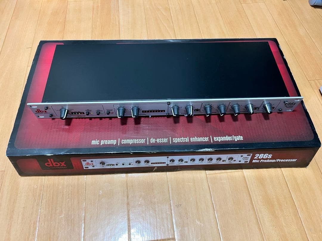 dbx 286s マイクプリアンプ・コンプレッサー