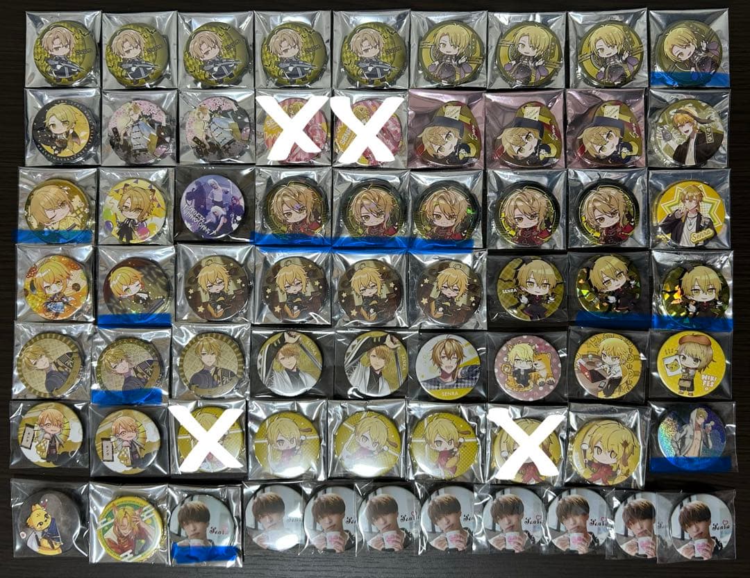 浦島坂田船　うらたぬき　志麻　となりの坂田　あほの坂田　センラ　缶バッジ